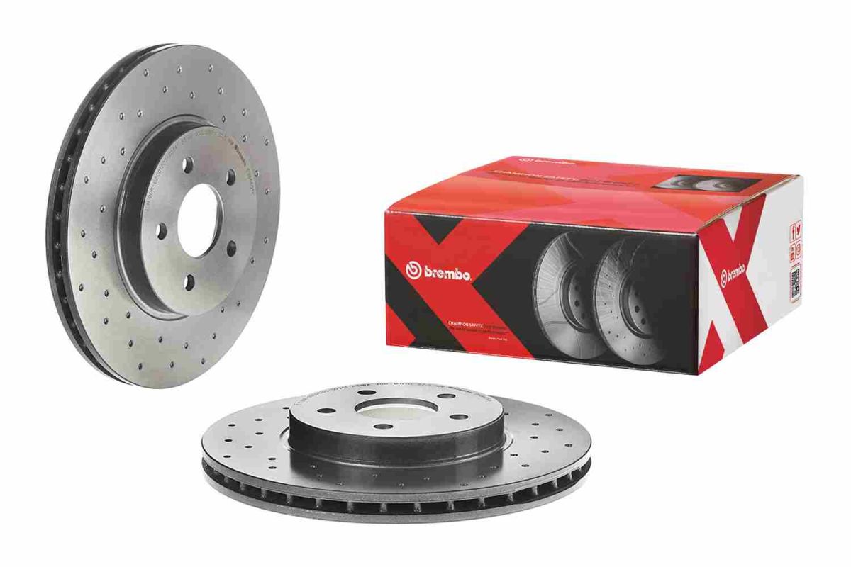Disco de freno BREMBO 09.8665.1X para Ford Focus I