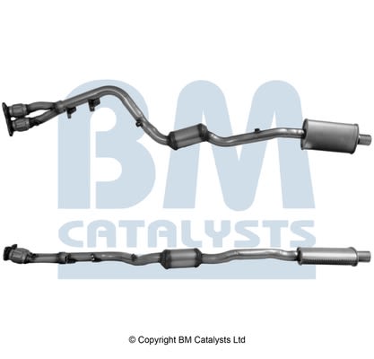 Catalizador BM CATALYSTS BM91874H para BMW Serie 3 (E90) 2004-2011