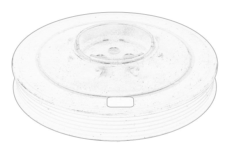 Polea de cigüeñal OE BMW 11 23 8 477 129 para Toyota Auris