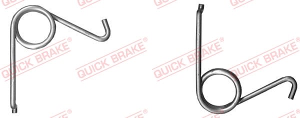 Kit de reparación, palanca de freno de estacionamiento (pinza de freno) QUICK BRAKE 113-0522 para Citroen C4