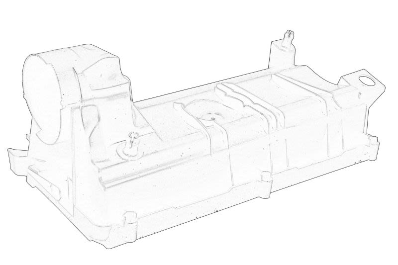 Carcasa del filtro de aire OE PEUGEOT 1440Q2 para Citroen C4