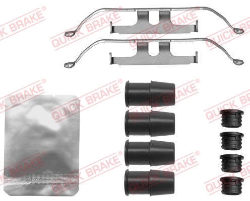 Kit de accesorios, pastilla de freno de disco QUICK BRAKE 109-1883