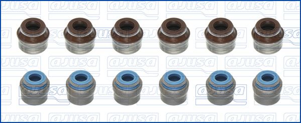 Juego de retenes de vástago de válvula AJUSA 57101100 para Mercedes-Benz Clase C (A205) 2016-2023
