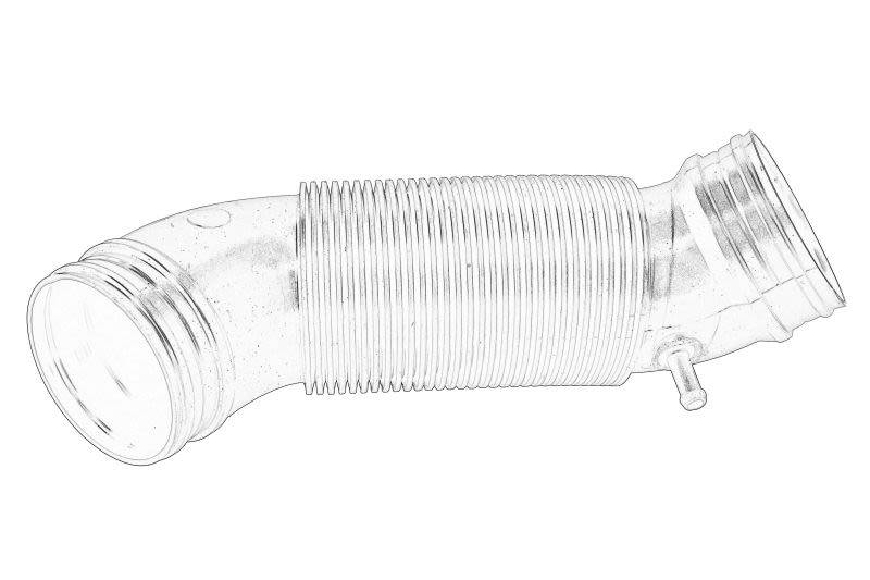 Manguera de admisión de filtro de aire OE VW 6R0 129 684C para Audi A3