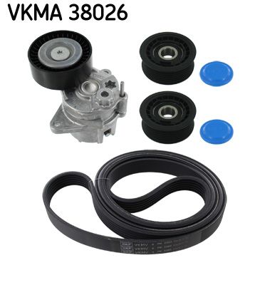 Juego de correa multinervada SKF VKMA 38026 para Mercedes-Benz Clase C (CL203) 2001-2011