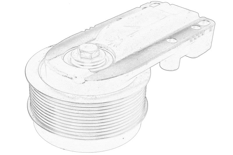 Soporte de ventilador de radiador OE DEUTZ 04518087