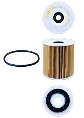 Filtro de aceite KNECHT OX 175D para Fiat 500X