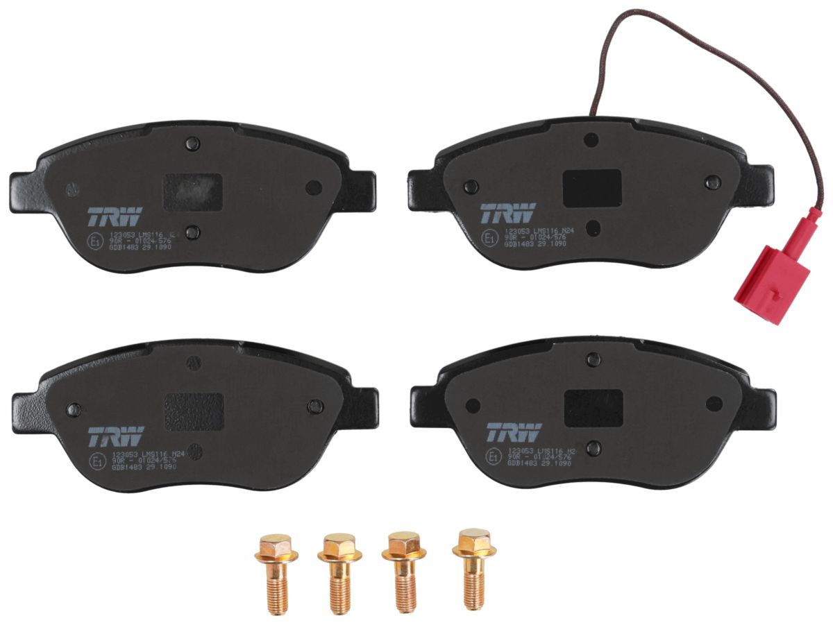 Pastillas de freno de disco TRW GDB1483 para Fiat Line