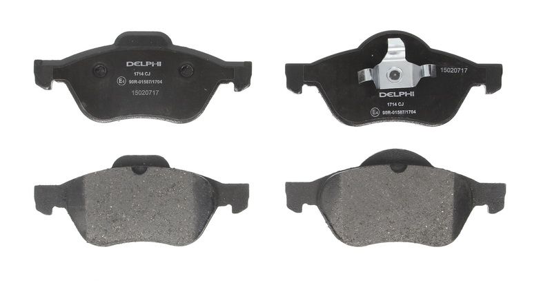 Pastillas de freno de disco DELPHI LP1714 para Renault Megane I