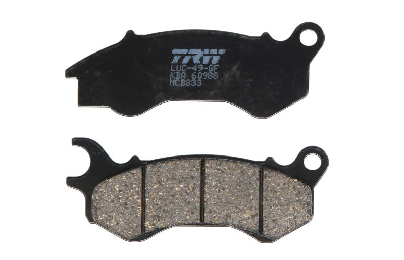 Pastillas de freno de disco TRW MCB833 para Honda NSC