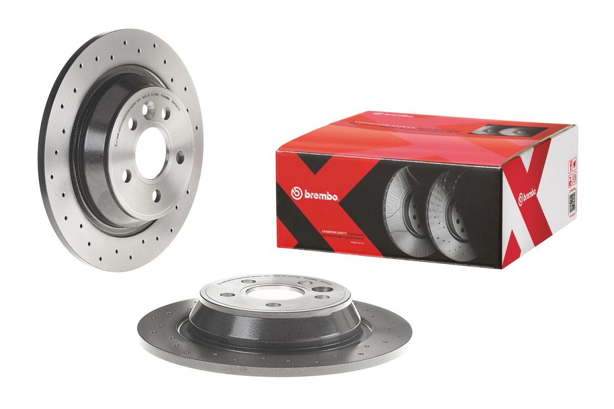 Disco de freno BREMBO 08.A540.1X para Ford Focus II