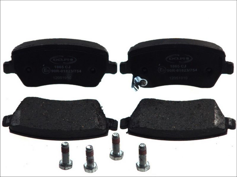 Pastillas de freno de disco DELPHI LP1865 para Nissan Note