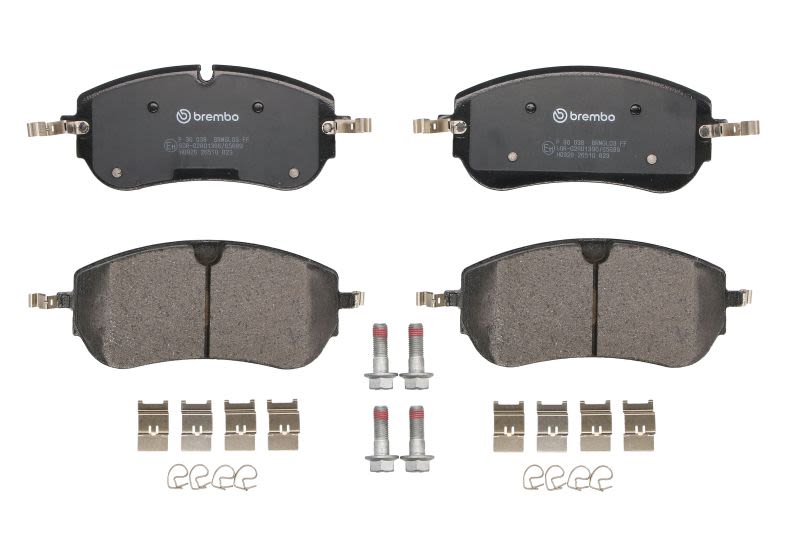 Pastillas de freno de disco BREMBO P 36 038 para Land Rover Defende