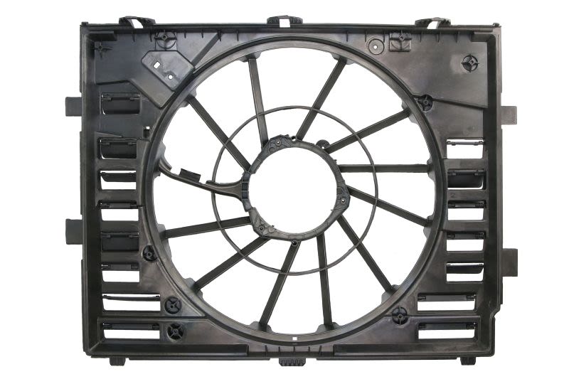 Carcasa del ventilador del radiador BLIC 6502-03-9586230P para Porsche Cayenne II 92A/958