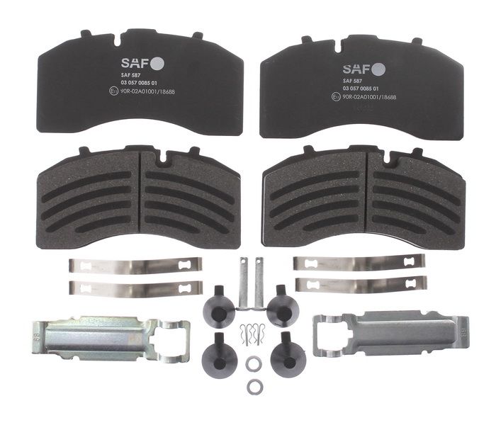 Pastillas de freno de disco SAF 3 057 0085 01 para Mercedes-Benz TE