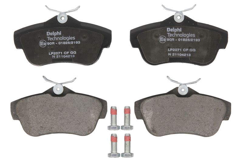 Pastillas de freno de disco DELPHI LP2071 para Toyota Proace