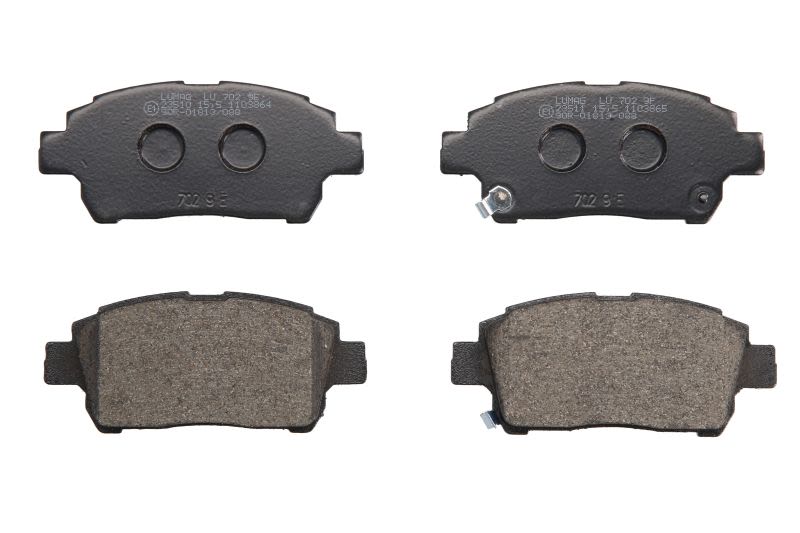 Pastillas de freno de disco BRECK 23510 00 702 10 para Toyota Yaris