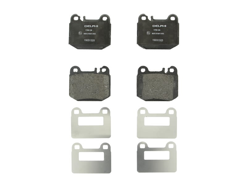 Pastillas de freno de disco DELPHI LP1705 para Mercedes-Benz M (W163) 1998-2005
