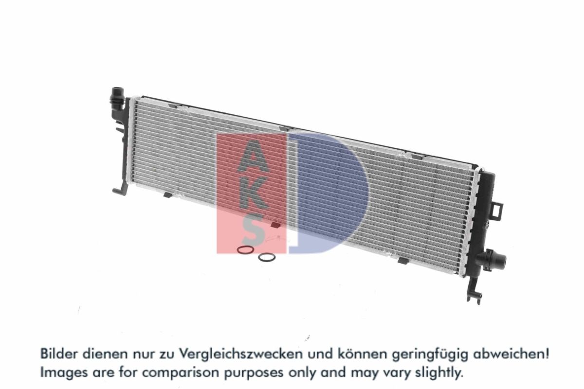 Enfriador de aire de carga (intercooler) AKS DASIS 120147N para Mercedes-Benz Clase S (V223) 2020-