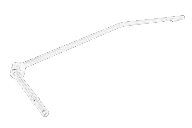 Línea de presión de sensor del filtro de partículas OE PEUGEOT 1618044180 para Peugeot Boxe