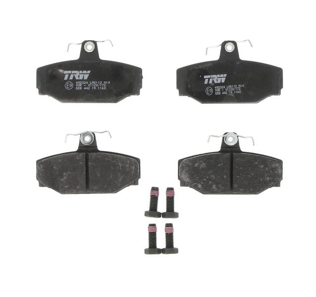 Pastillas de freno de disco TRW GDB442 para Volvo 740