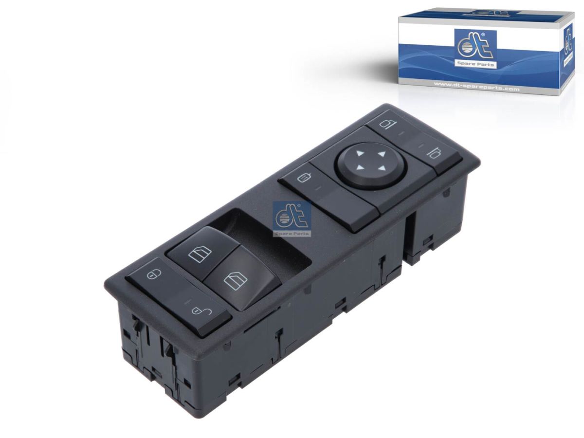Interruptor de alzavidrios DT SPARE PARTS 4.70916 para Mercedes-Benz Actros MP4 / MP5