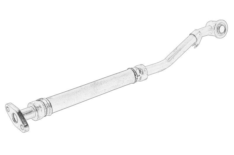 Tubería del radiador de aceite OE PERKINS 2483A029-PER para Caterpillar M300C