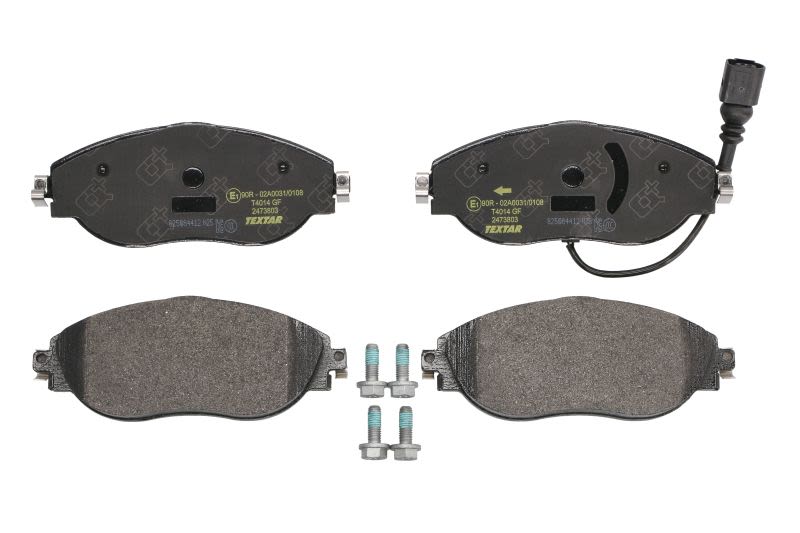 Pastillas de freno de disco TEXTAR 2473803 para Audi A3