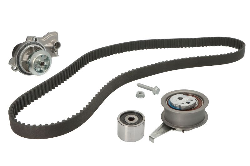 Kit de bomba de agua y correa de distribución HEPU PK06790M para Volkswagen Polo V