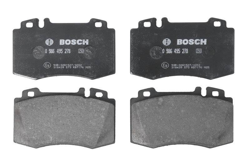 Pastillas de freno de disco BOSCH 0 986 495 278 para Mercedes-Benz Clase S (C215) 1999-2006