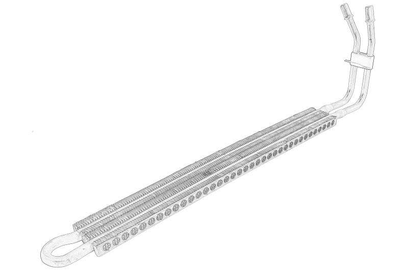 Tubería del radiador de aceite OE BMW 17 11 7 522 119 para BMW Serie 1 (E81) 2006-2011