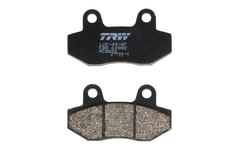 Pastillas de freno de disco TRW MCB822 para Honda CH