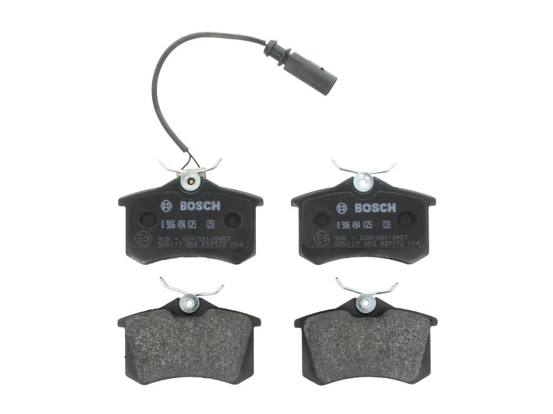 Pastillas de freno de disco BOSCH 0 986 494 025 para Ford Galaxy I