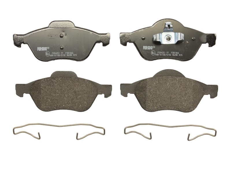 Pastillas de freno de disco FERODO FDB1866 para Renault Clio III