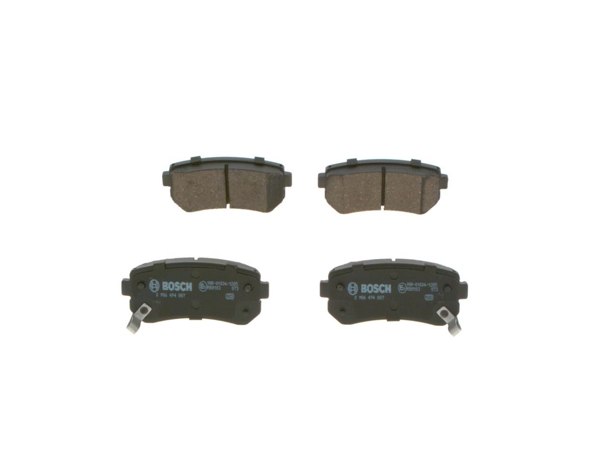 Pastillas de freno de disco BOSCH 0 986 494 887 para Hyundai I30