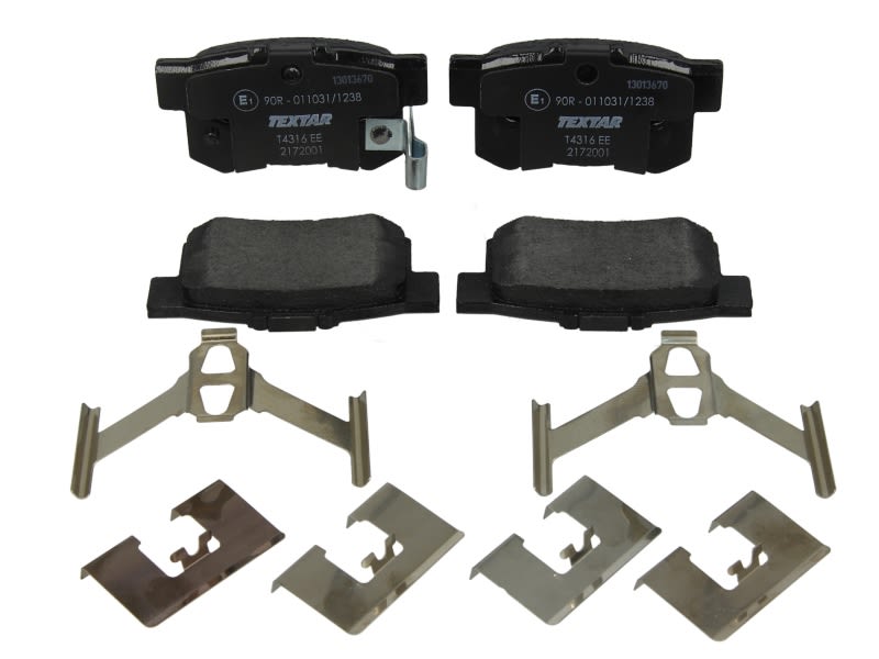 Pastillas de freno de disco TEXTAR 2172001 para Suzuki Swift III