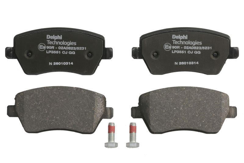 Pastillas de freno de disco DELPHI LP3551 para Mercedes-Benz Citan (MPV)
