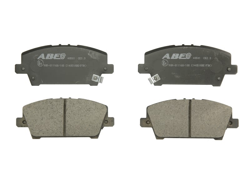 Pastillas de freno de disco ABE C14051ABE para Honda CIVIC IX