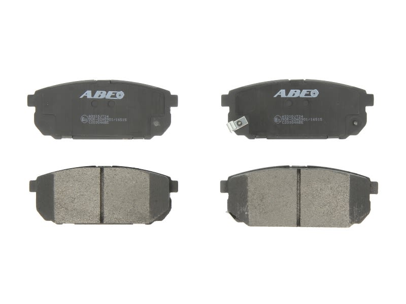 Pastillas de freno de disco ABE C20304ABE para KIA Cerato IV