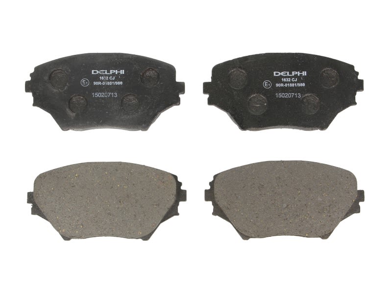 Pastillas de freno de disco DELPHI LP1632 para Toyota RAV 4 II