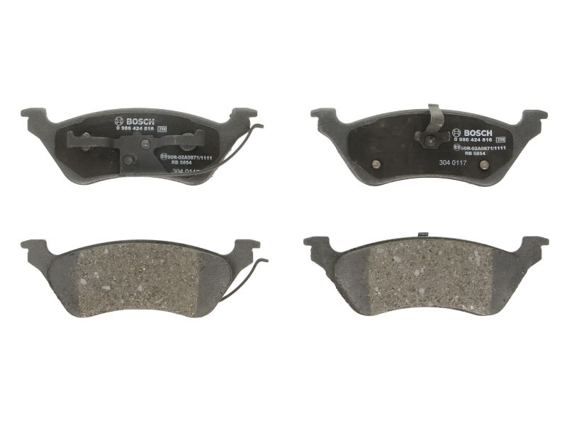 Pastillas de freno de disco BOSCH 0 986 424 816 para Dodge Caravan