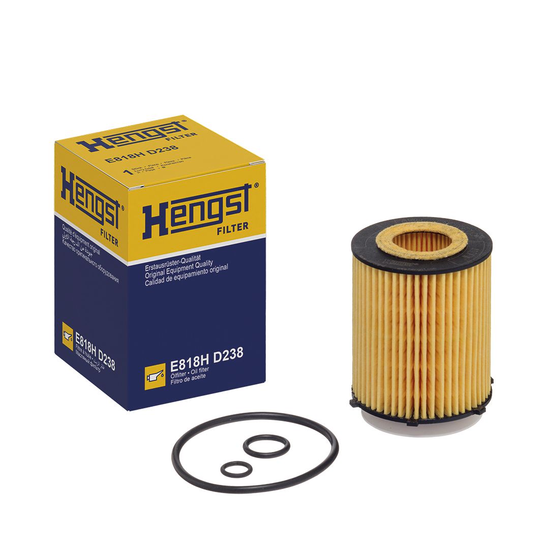 Filtro de aceite HENGST E818H D238 para Mercedes-Benz Clase A (V177) 2018-