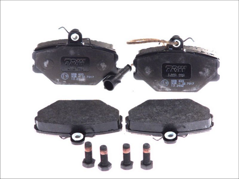 Pastillas de freno de disco TRW GDB833 para Fiat UNO