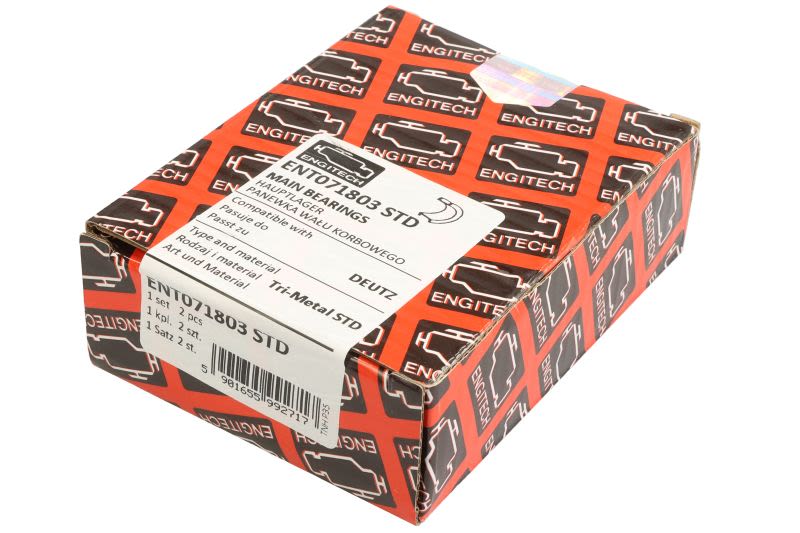 Juego de metales de bancada ENGITECH ENT071803 STD para Deutz 70