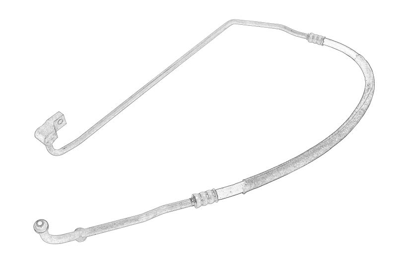 Línea de alta/baja presión, aire acondicionado OE DB TRUCK 960 830 94 17 para Mercedes-Benz Actros MP4 / MP5