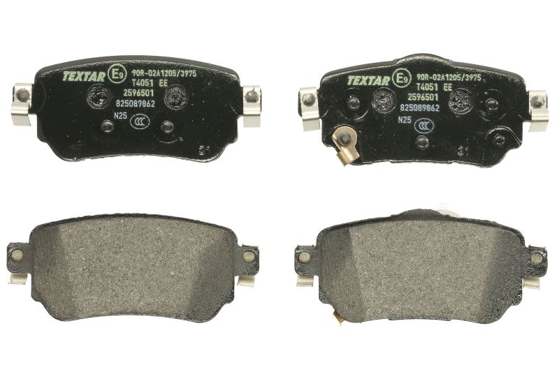 Pastillas de freno de disco TEXTAR 2596501 para Nissan Leaf