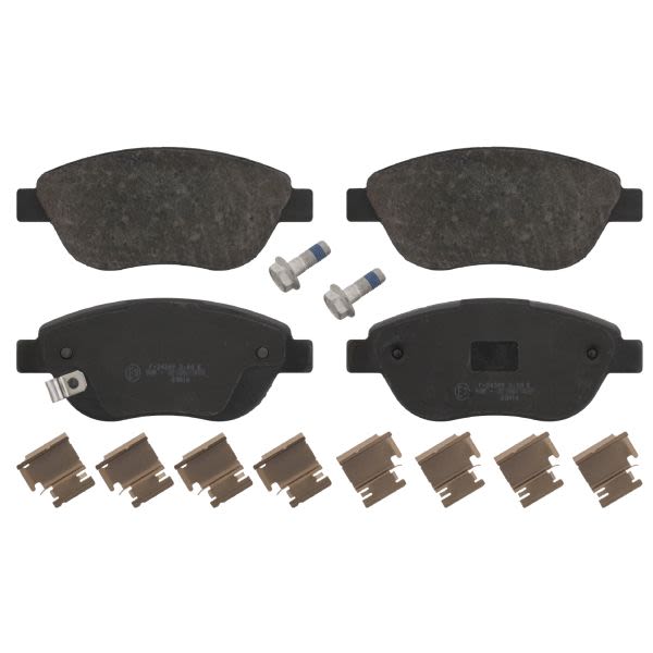 Pastillas de freno de disco FEBI 16630 para Opel Corsa D