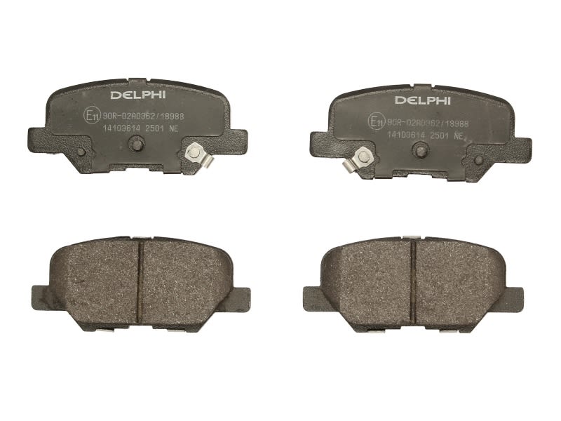 Pastillas de freno de disco DELPHI LP2501 para Citroen C4 Aircross
