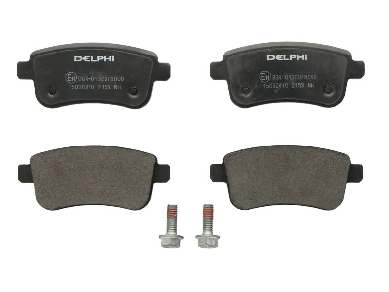 Pastillas de freno de disco DELPHI LP2153 para Renault Clio V