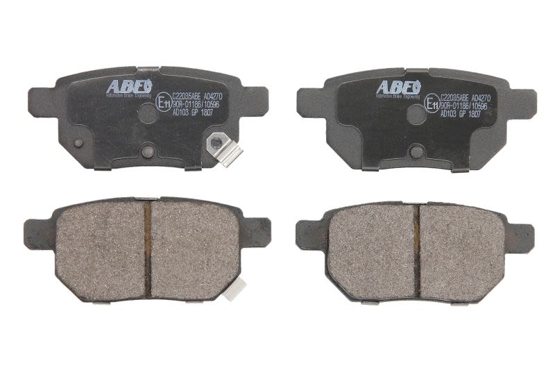 Pastillas de freno de disco ABE C22035ABE para Toyota Coroll